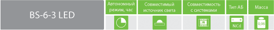 BS-6-3 LED BS-6-3 LED